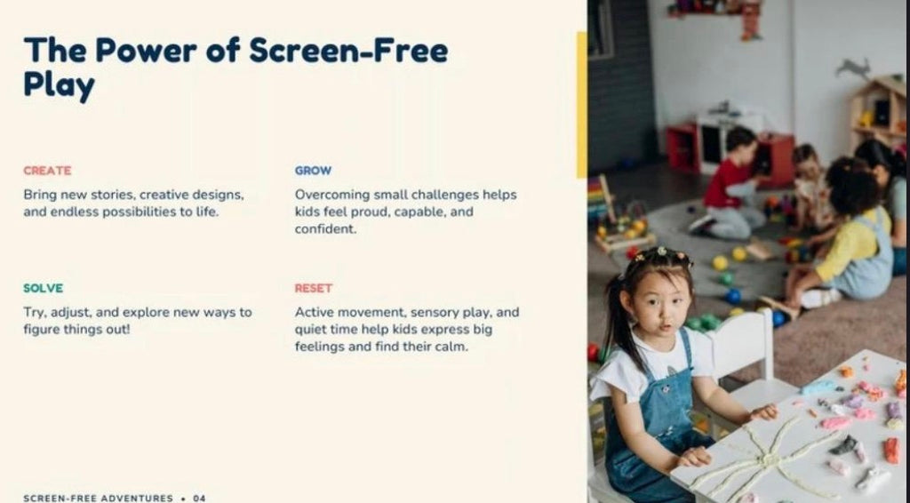 Screen-Free Kids’ Activity E-Book | 16+ Fun Activities for Kids at Home