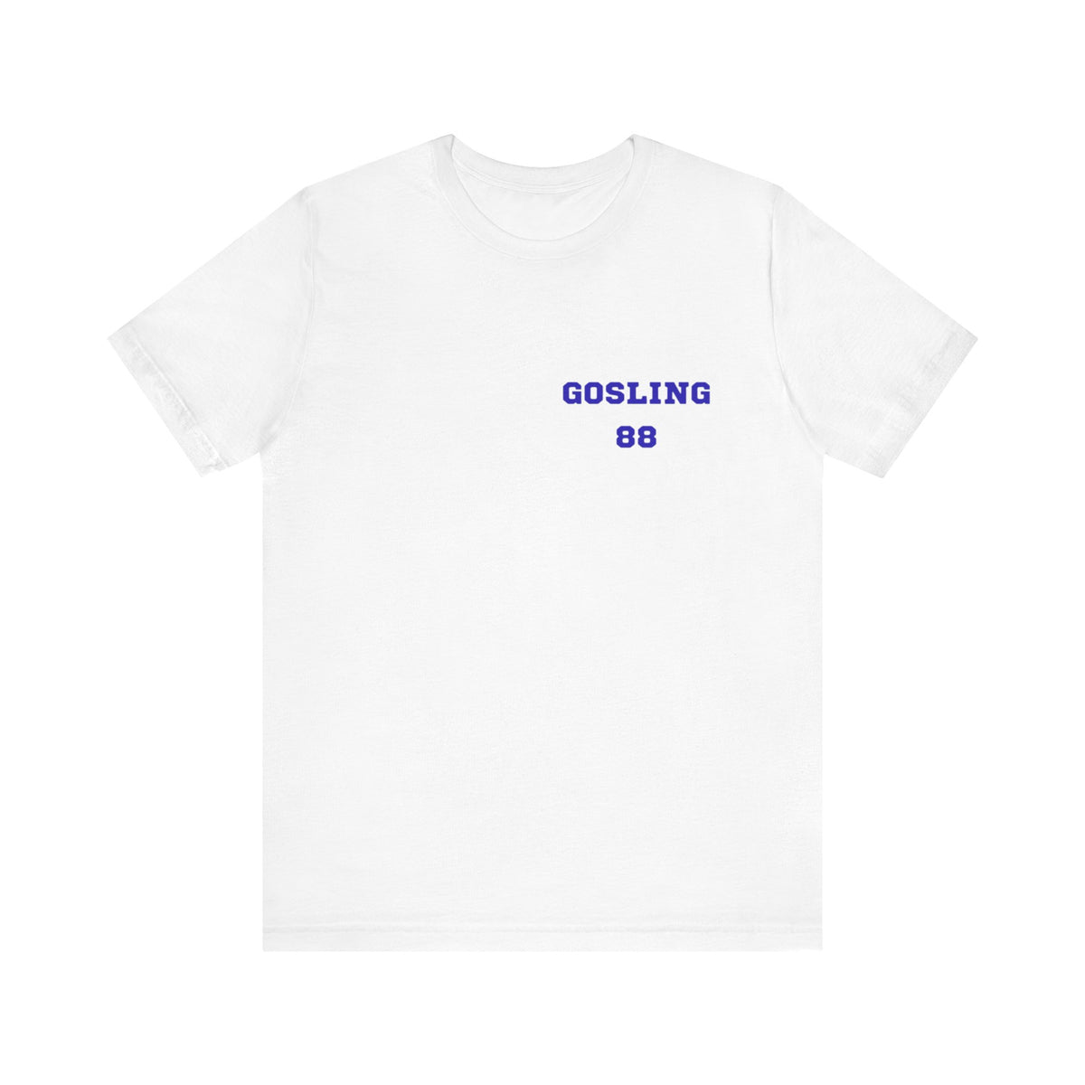 Gosling 88 Tee | Minimal Varsity Number Shirt