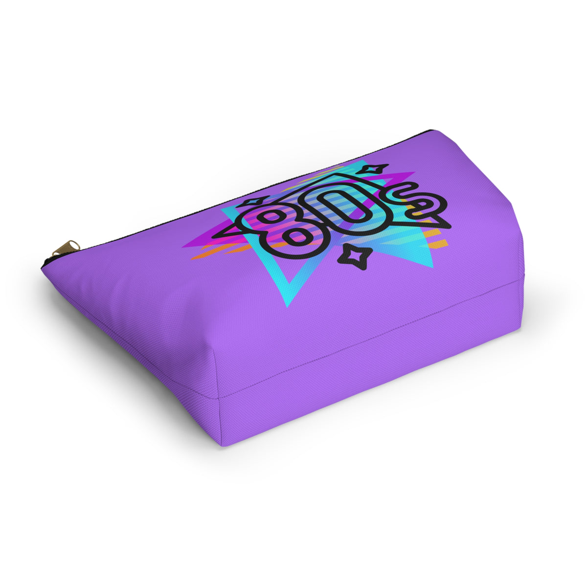 80s Retro Neon Stars Accessory Pouch