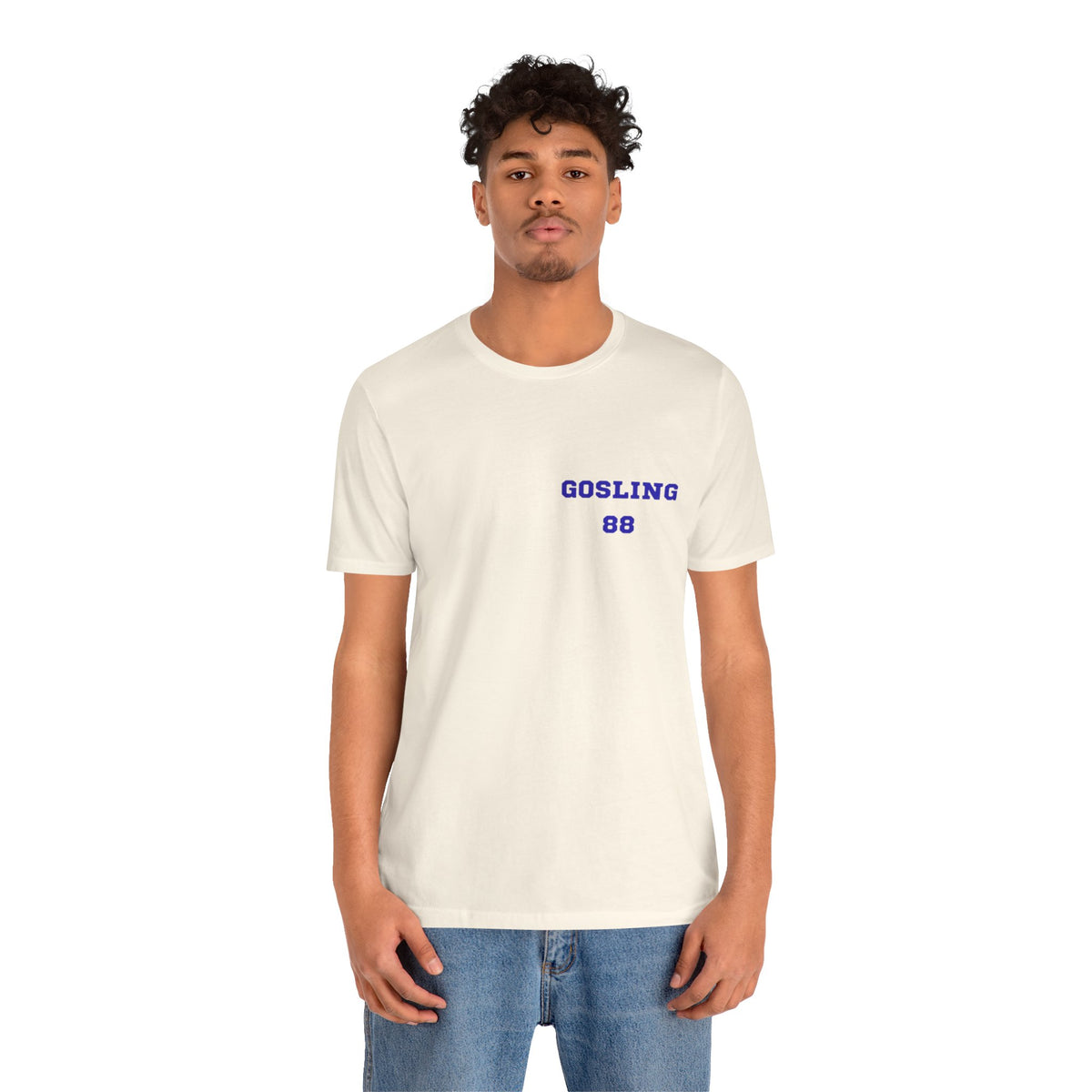Gosling 88 Tee | Minimal Varsity Number Shirt
