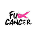 Fuck Cancer sticker | pink ribbon awareness kiss-cut sticker