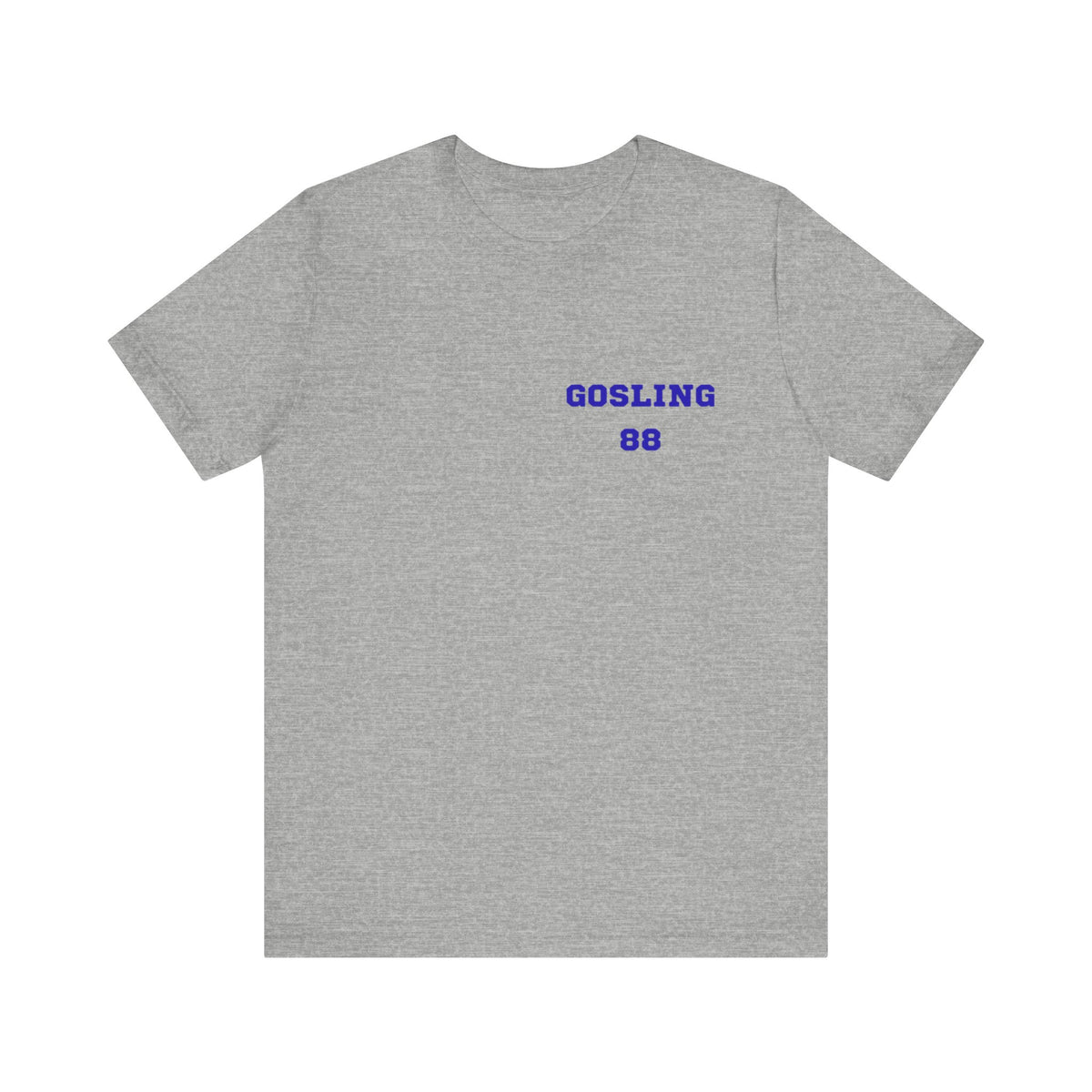 Gosling 88 Tee | Minimal Varsity Number Shirt