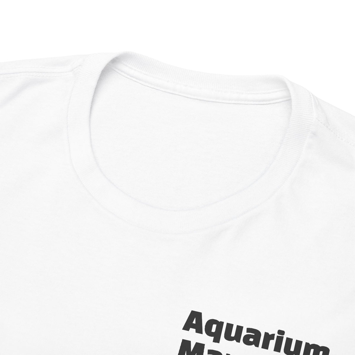 Seattle Otter Mascot Aquarium Manager T-Shirt | Hockey Arena Backprint