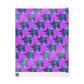 80s Retro Neon Pattern Wrapping Paper | Vaporwave Gift Wrap