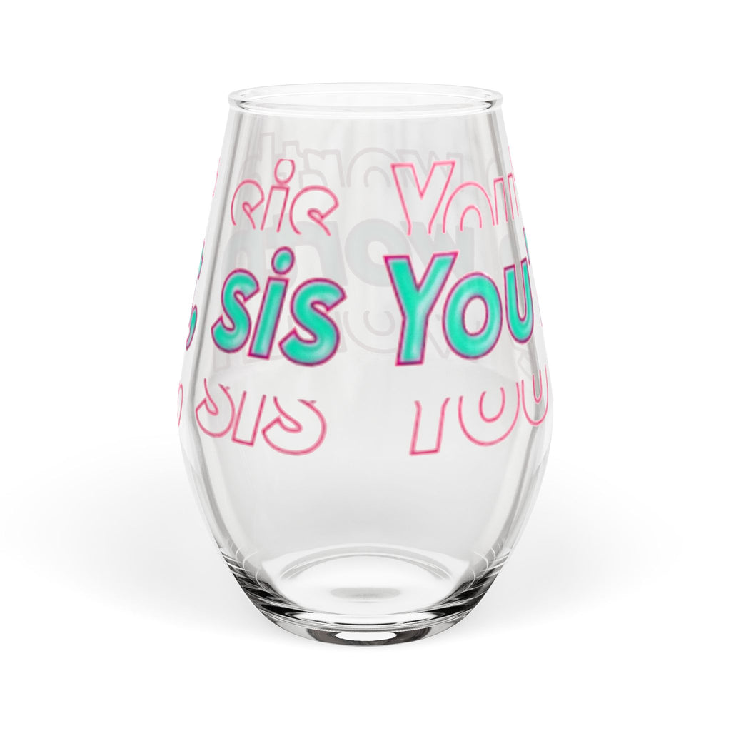You're Worth It Stemless Wine Glass Inspirational Drinkware