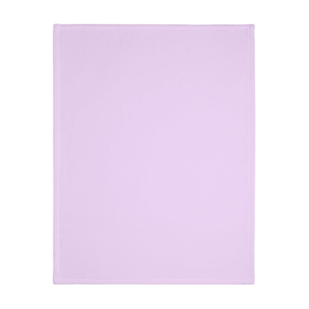 90s Retro Icons blanket Velveteen Microfiber Throw | Pastel Cassette & Lightning Pattern
