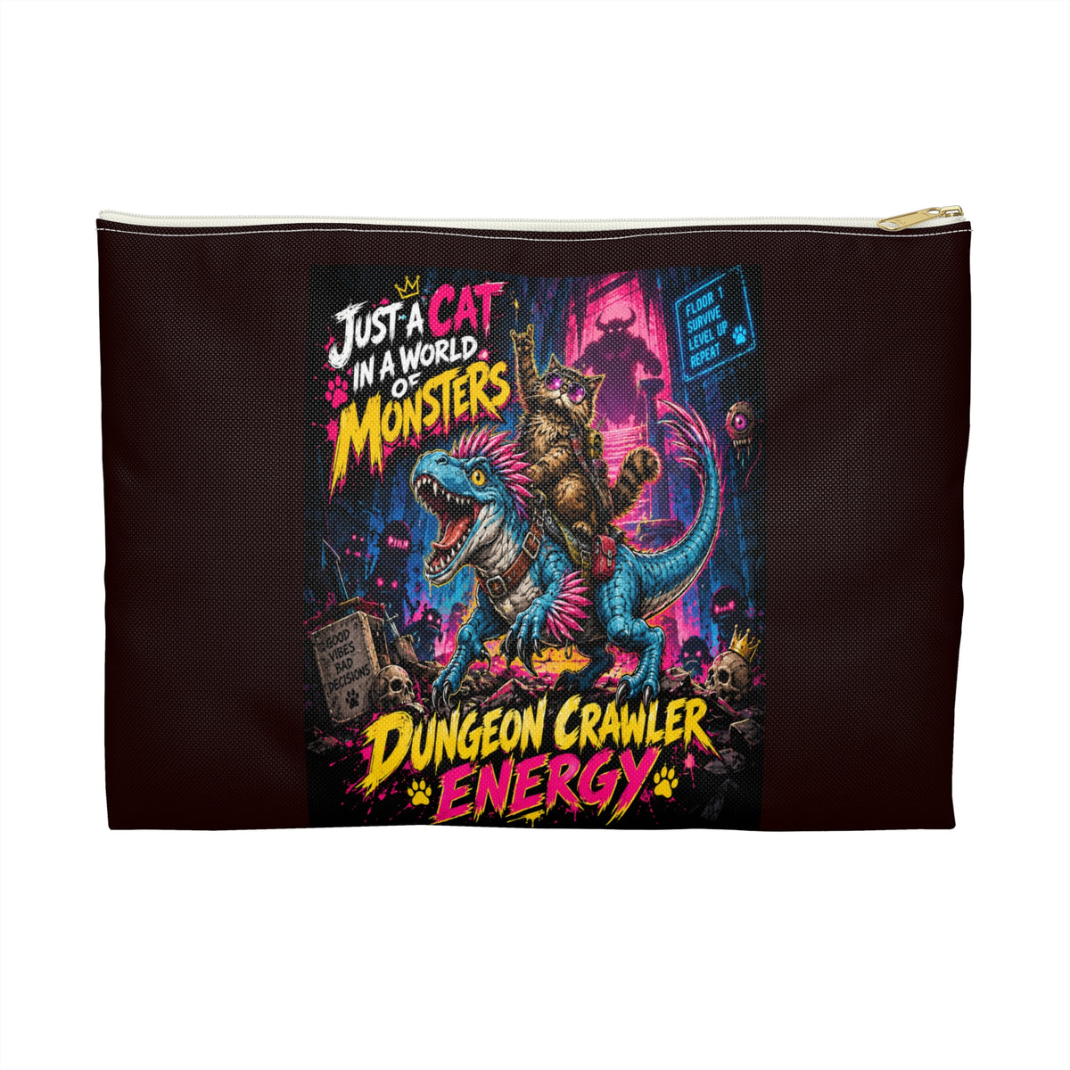 Dungeon Crawler Energy Accessory Pouch – Just a Cat in a World of Monsters