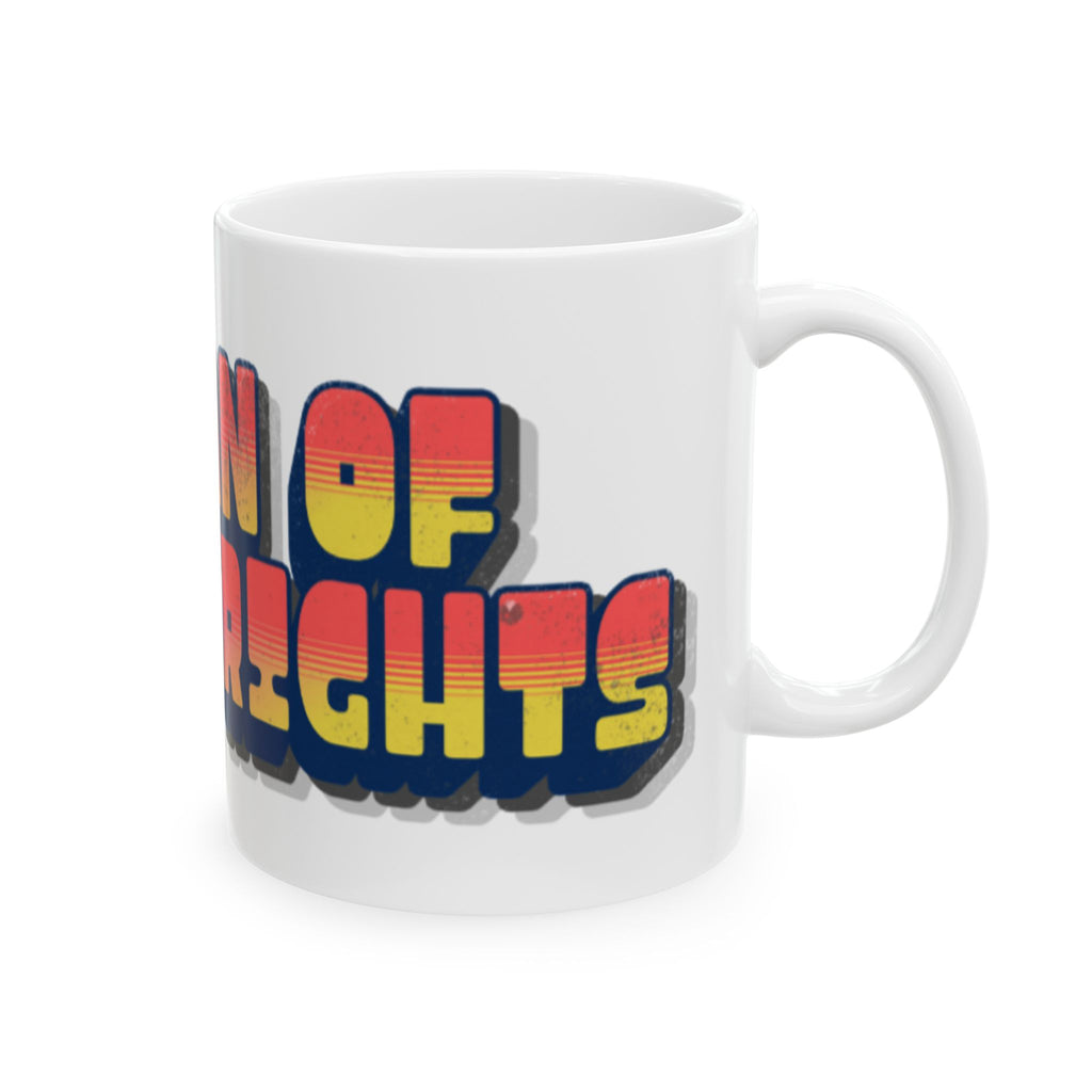 Big Fan of Human Rights Mug | Ceramic Coffee Cup