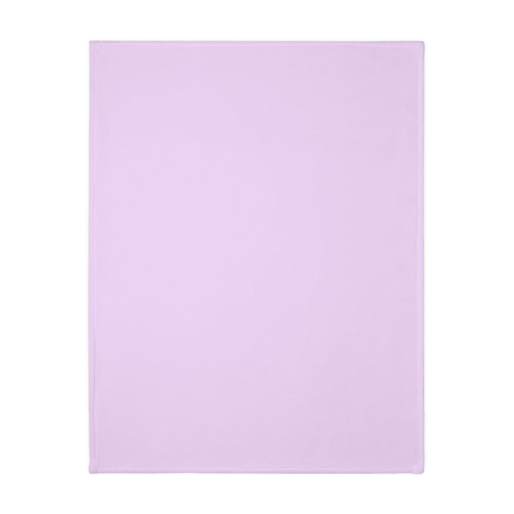 90s Retro Icons blanket Velveteen Microfiber Throw | Pastel Cassette & Lightning Pattern