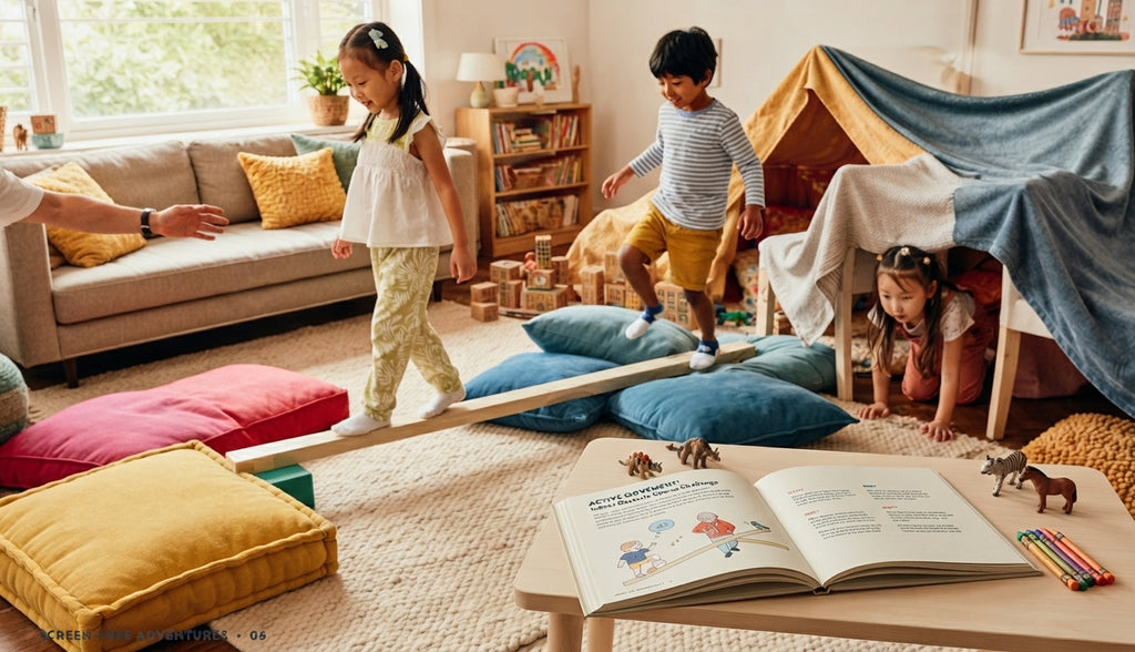 Screen-Free Kids’ Activity E-Book | 16+ Fun Activities for Kids at Home